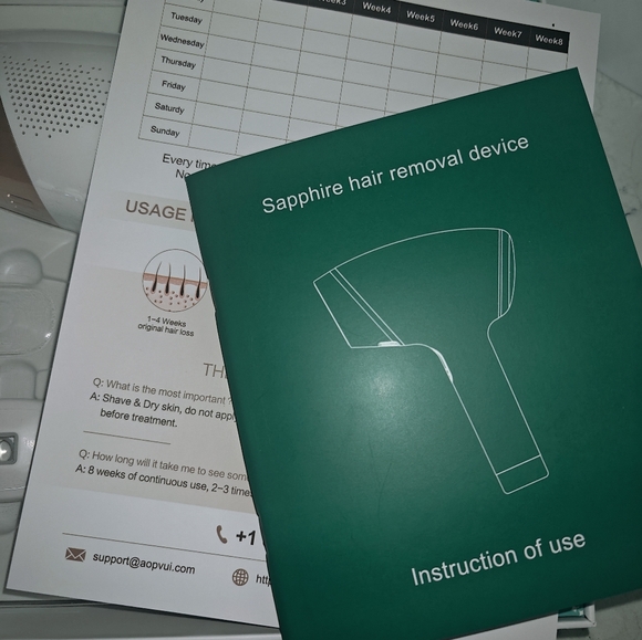 AOPVUI IPL Cooling Hair Removal Device Hair Removal At Home: Hair Removal - Picture 2 of 5